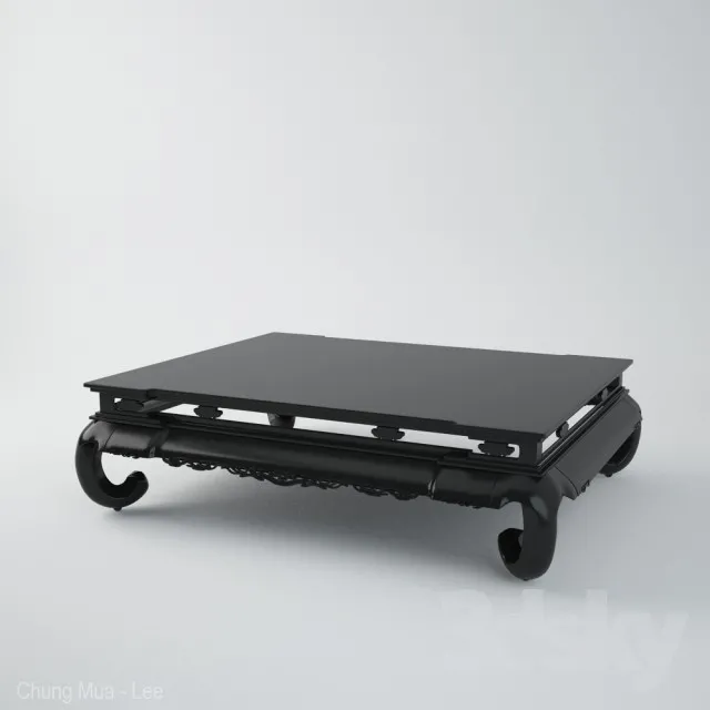 CLASSIC COFFEE TABLE – 3DMODEL – 03