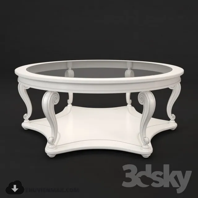 CLASSIC COFFEE TABLE – 3DMODEL – 14