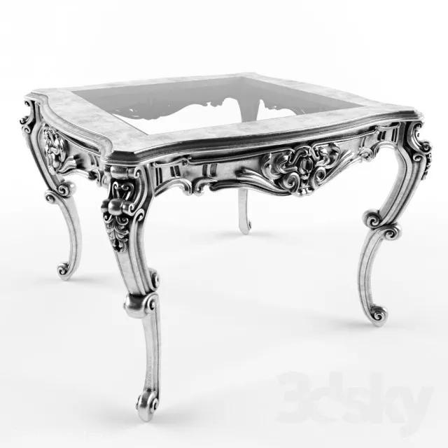 CLASSIC COFFEE TABLE – 3DMODEL – 19