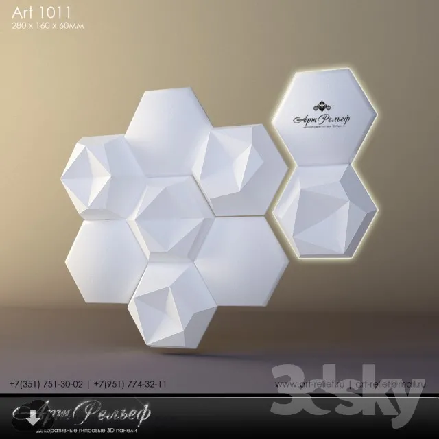 WALL PANEL – 3D MODELS – 02