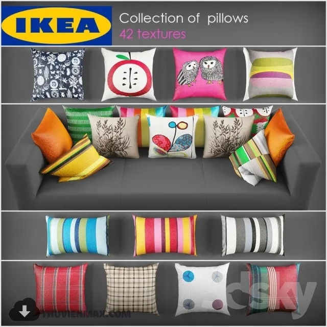 PILLOWS – 3DMODEL – 17