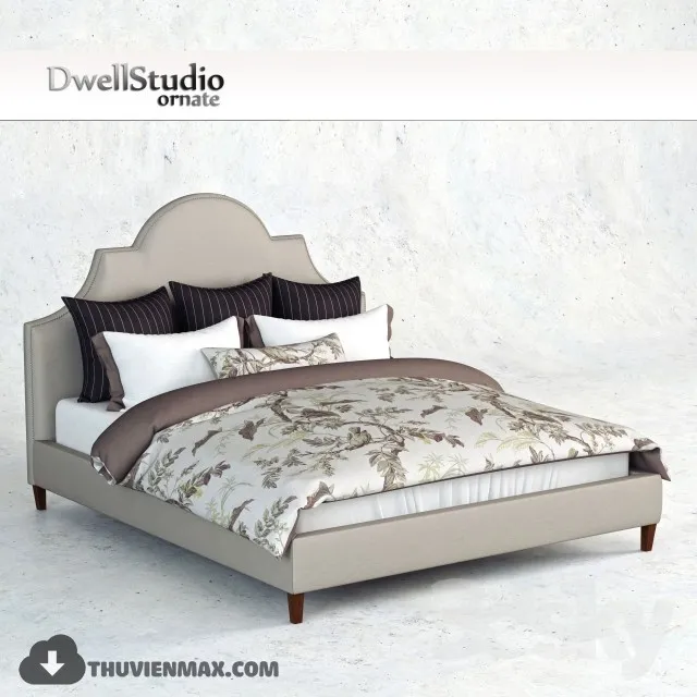 CLASSIC BED – 3DMODELS – 05