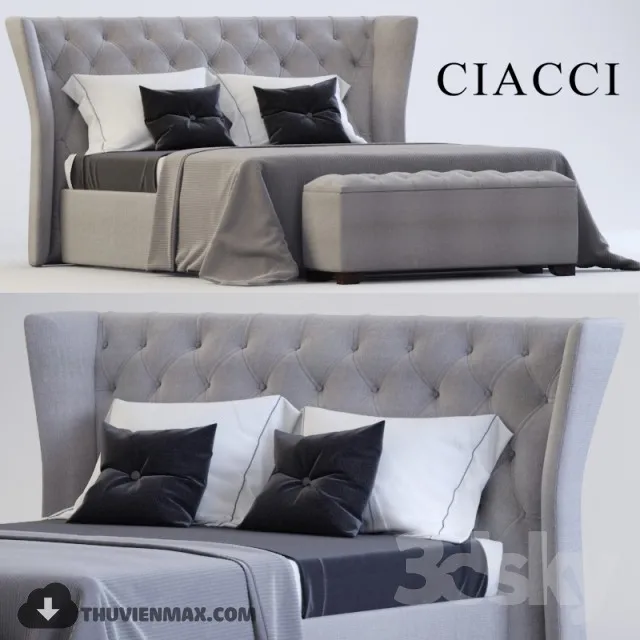 CLASSIC BED – 3DMODELS – 10