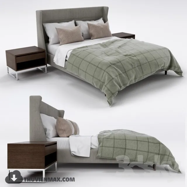 MODERN BED – 3D MODELS – 3dsmax – 023