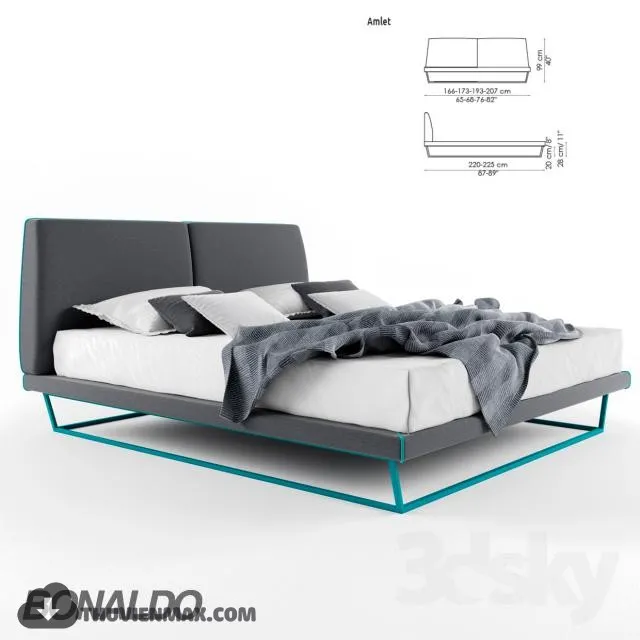 MODERN BED – 3D MODELS – 3dsmax – 030