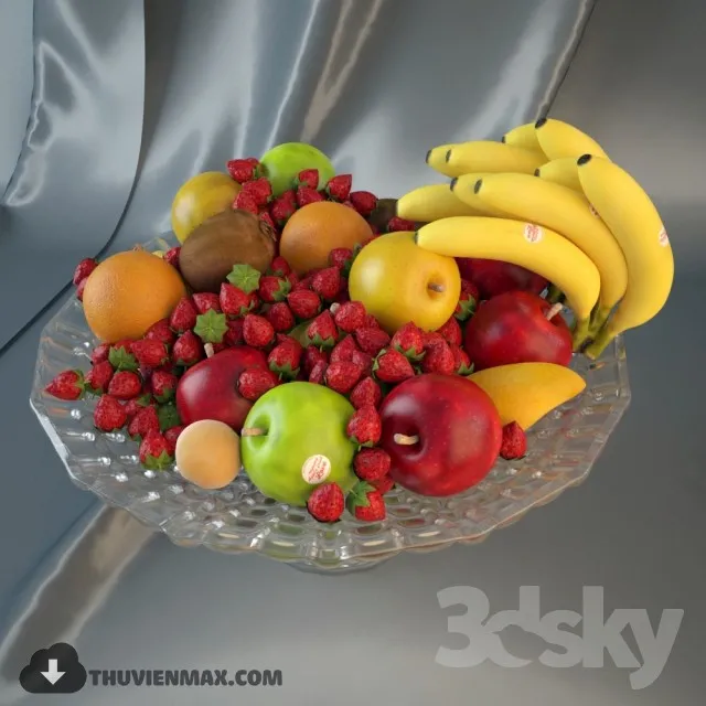 FRUITS – VEGETABLES – 3DMODEL – 16