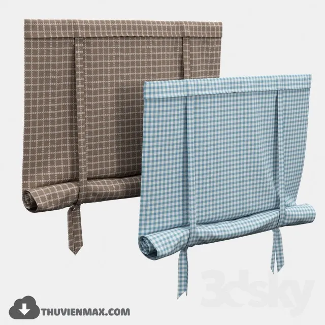 CURTAINS – WINDOW COVERS – 3D MODELS – 022