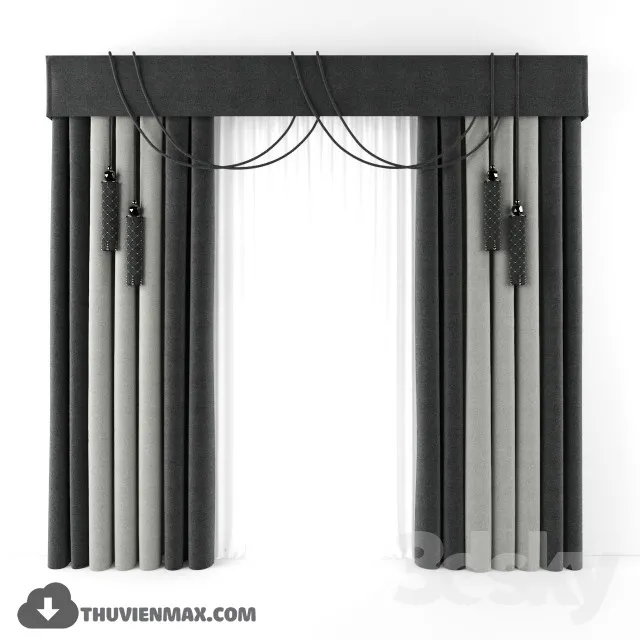 CURTAINS – WINDOW COVERS – 3D MODELS – 030