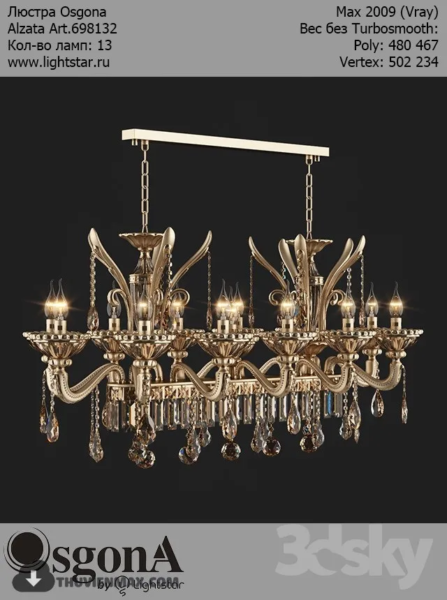 CLASSIC CILING LIGHTS – 3DMODELS – 03