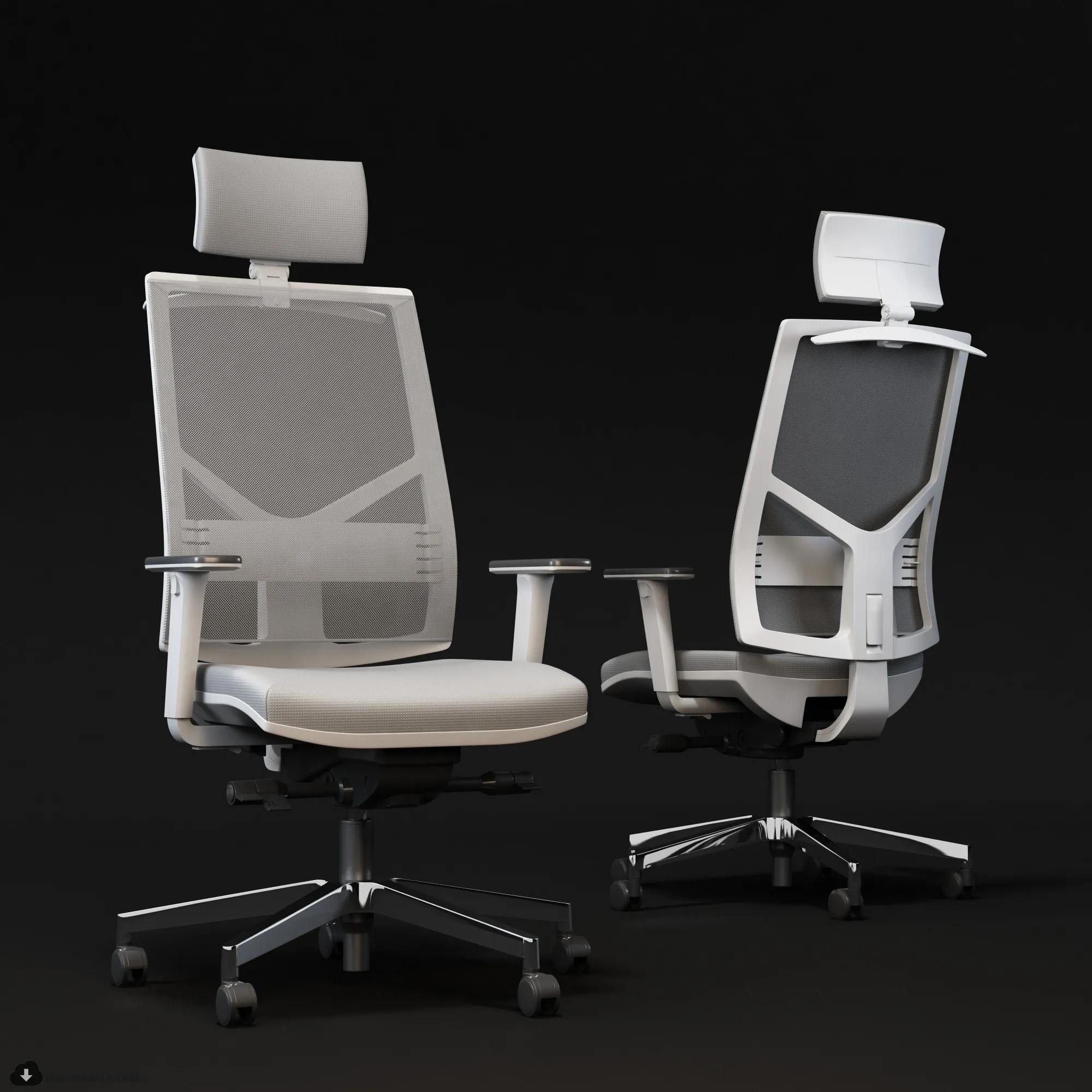 OFFICE CHAIRS – 3DMODEL – 18