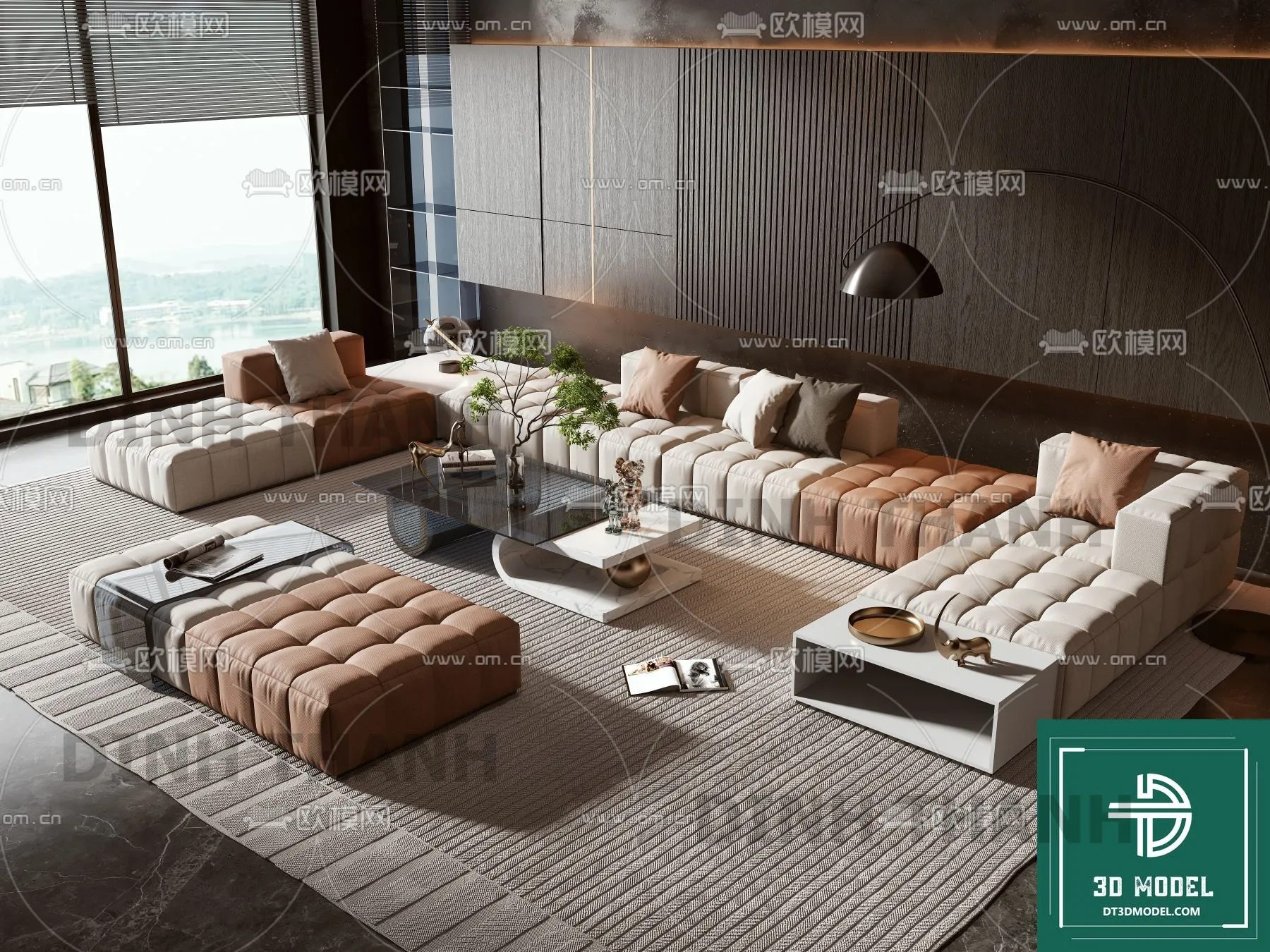 MINOTTI SOFA – 3D MODELS – 010