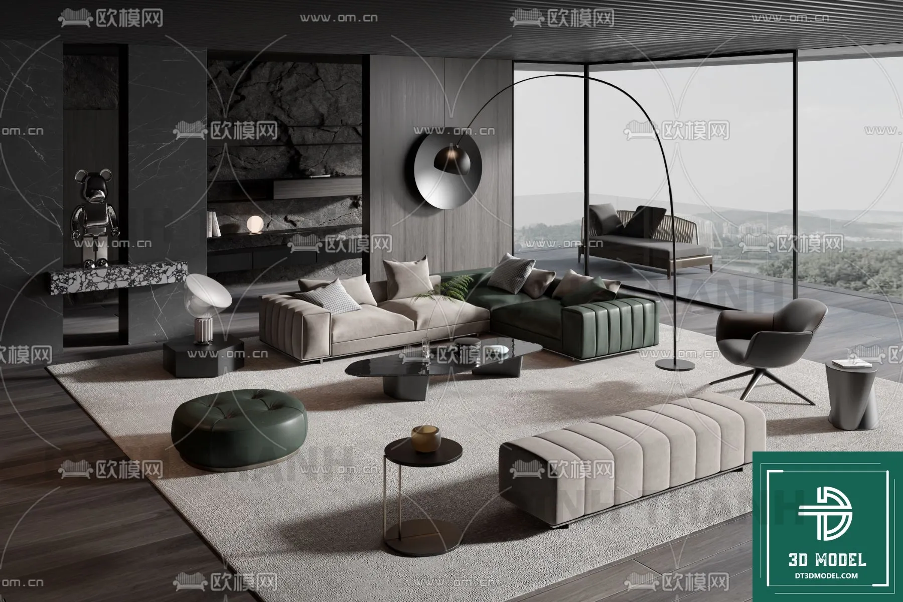 MINOTTI SOFA – 3D MODELS – 034