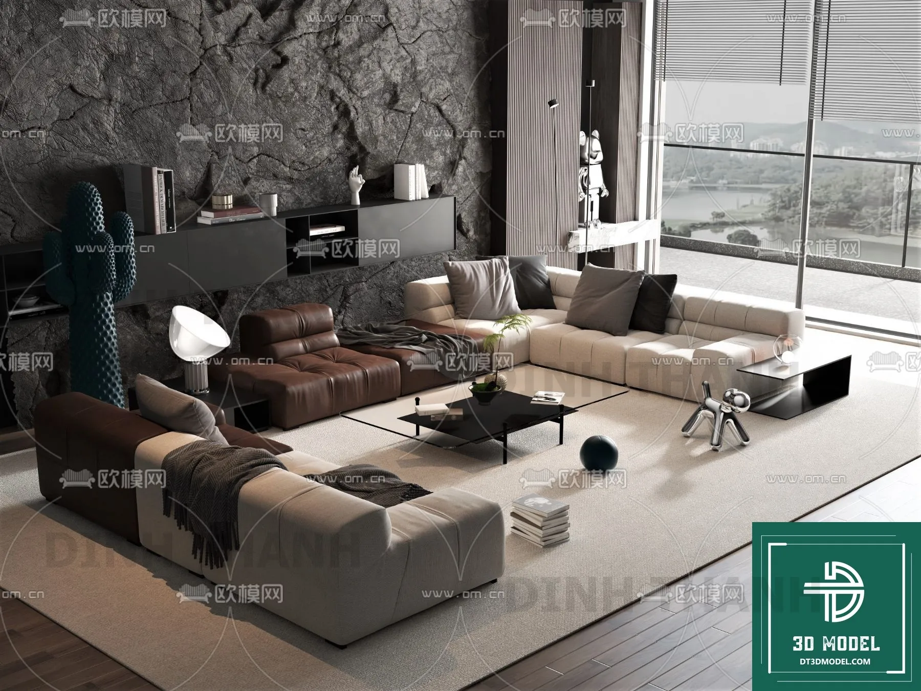 MINOTTI SOFA – 3D MODELS – 046