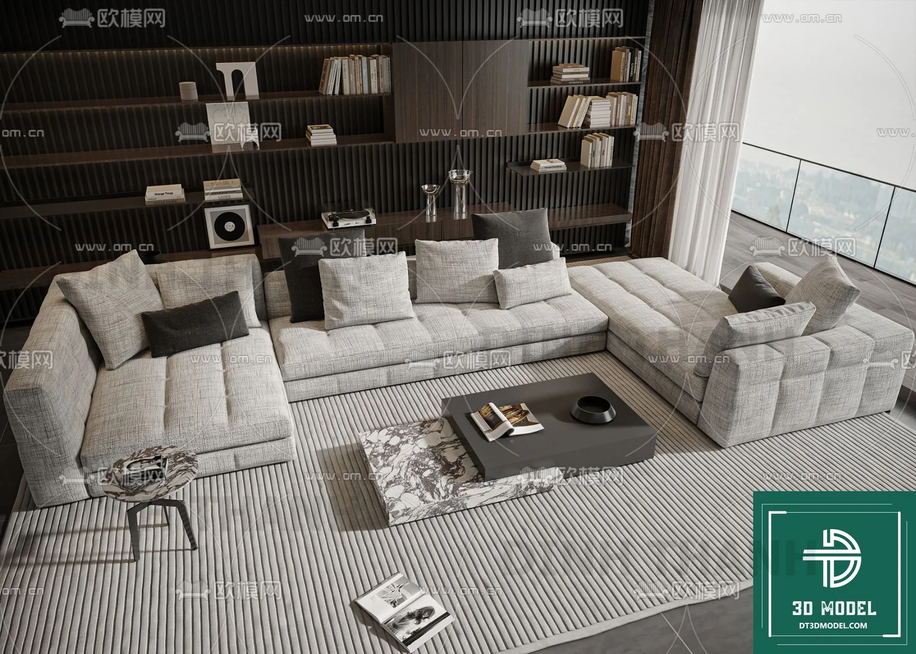 MINOTTI SOFA – 3D MODELS – 086