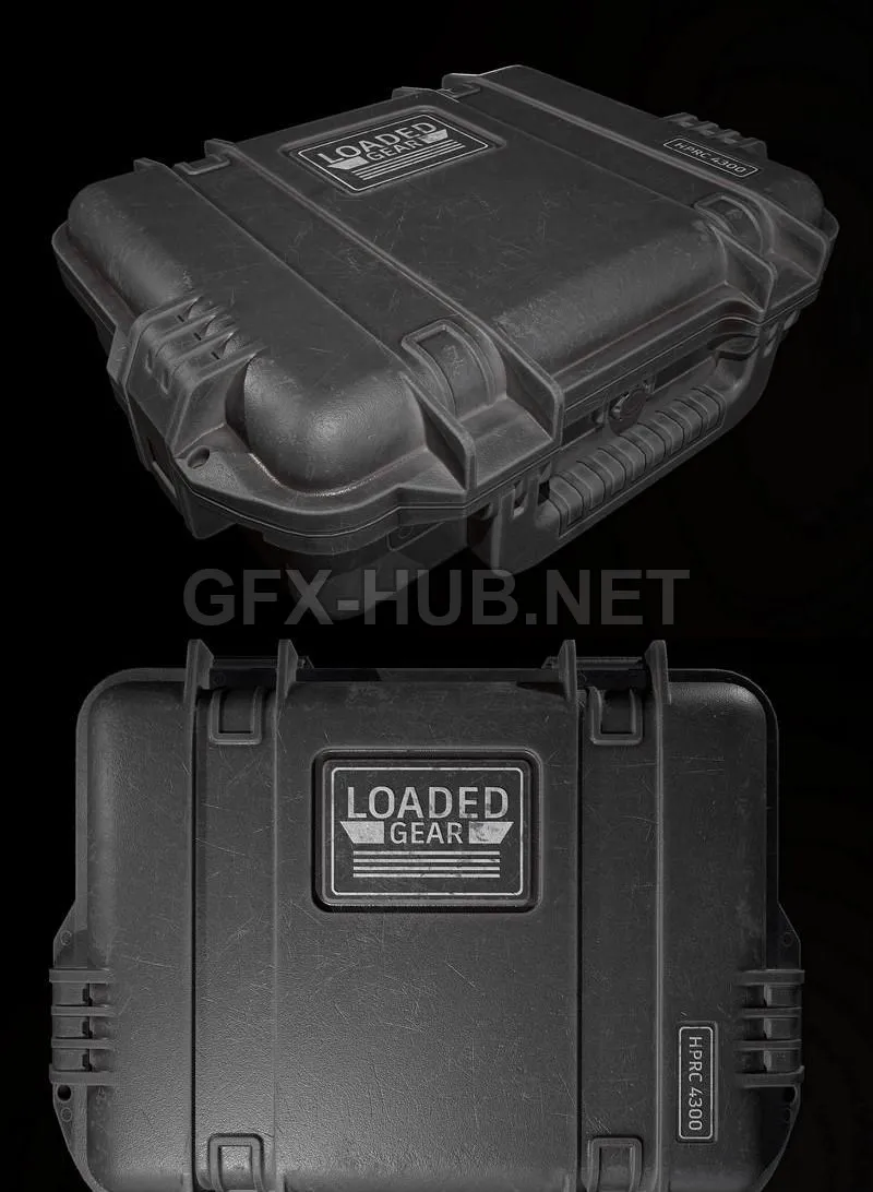 PBR Game 3D Model – Hard Case Tool Box