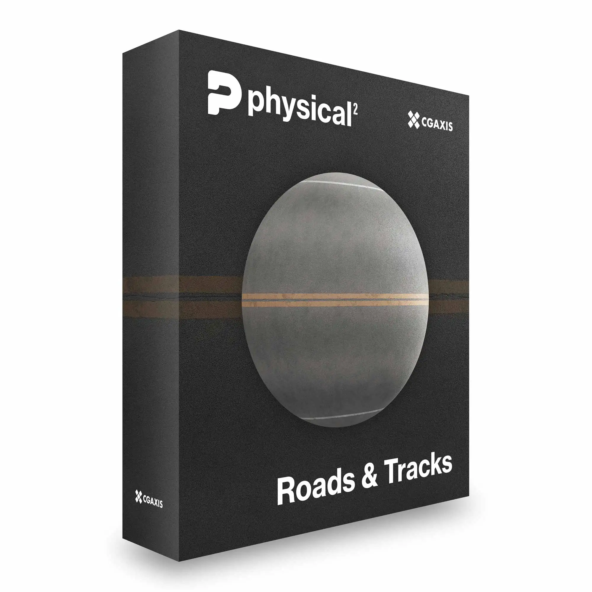 CGAxis PBR Textures Volume 24 – Roads & Tracks