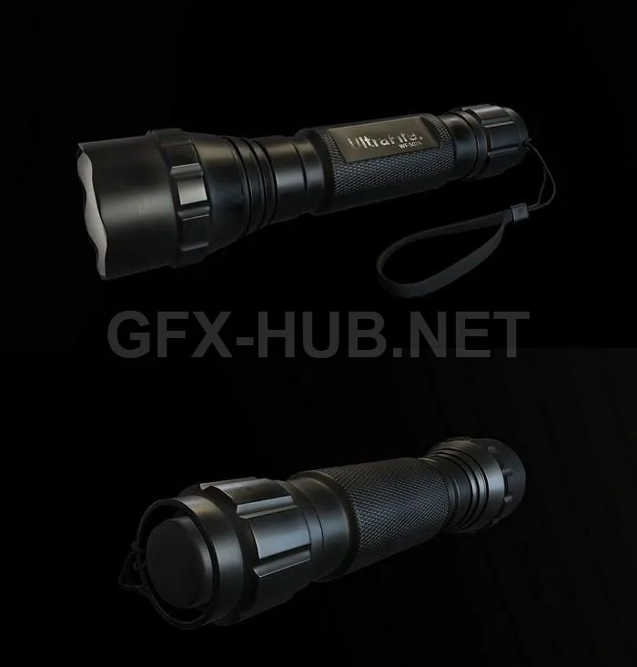 PBR Game 3D Model – LED WF-501 Lantern