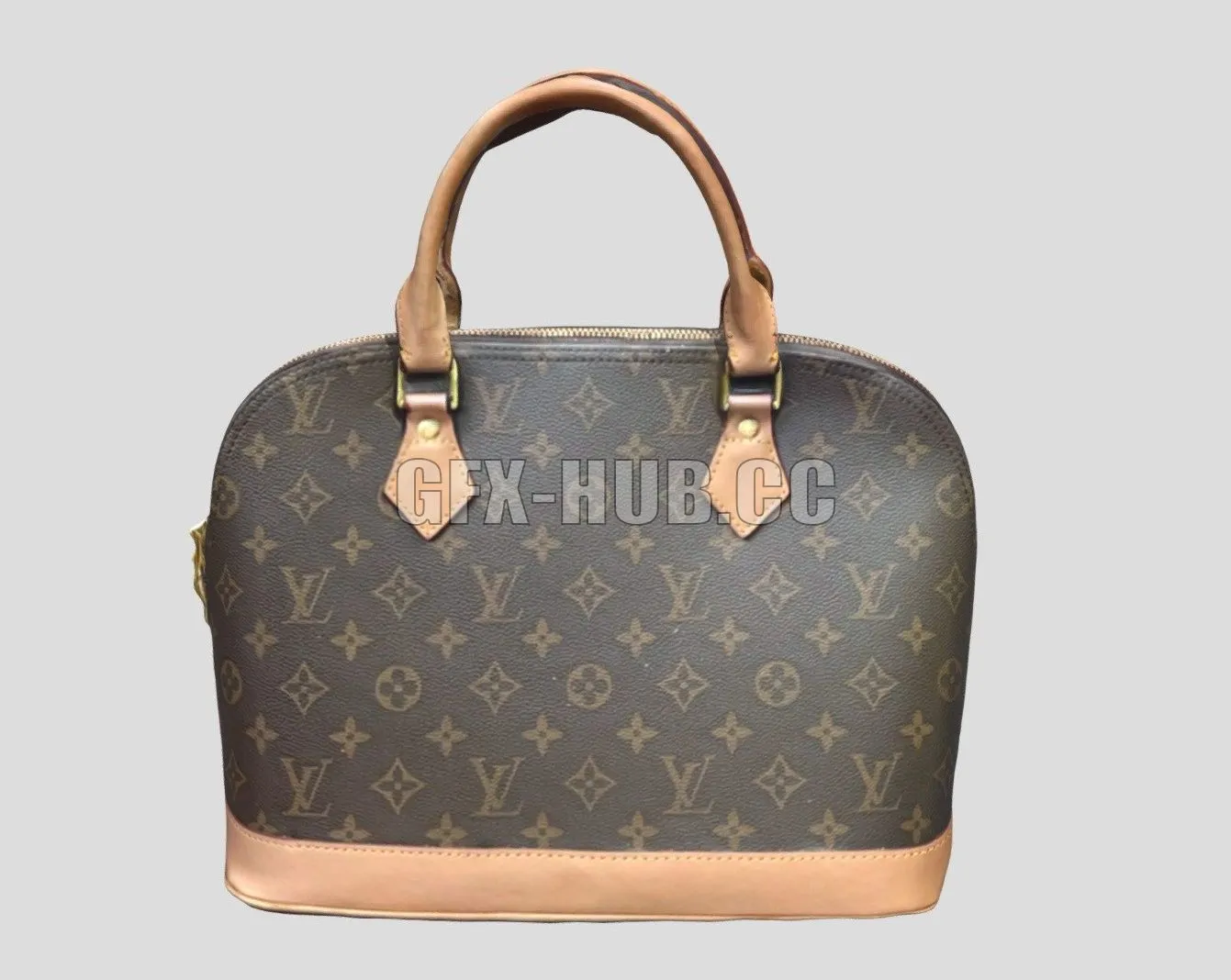 PBR Game 3D Model – Louis Vuitton Handbag