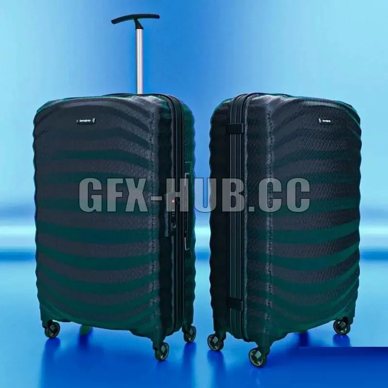PBR Game 3D Model – Luggage Bag