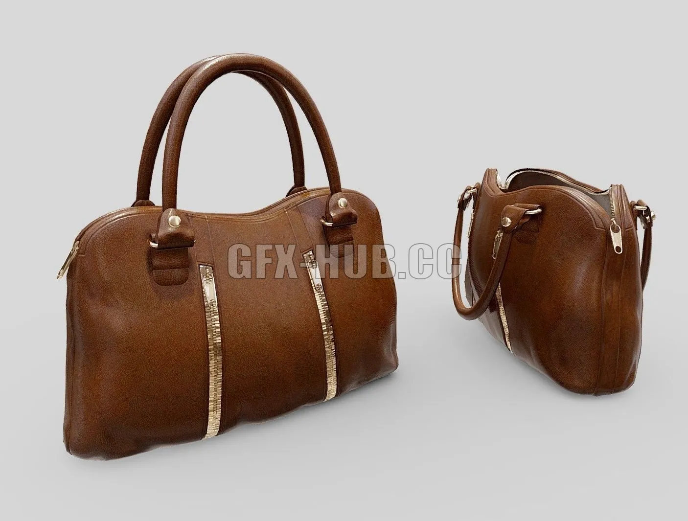 PBR Game 3D Model – Luxury bag