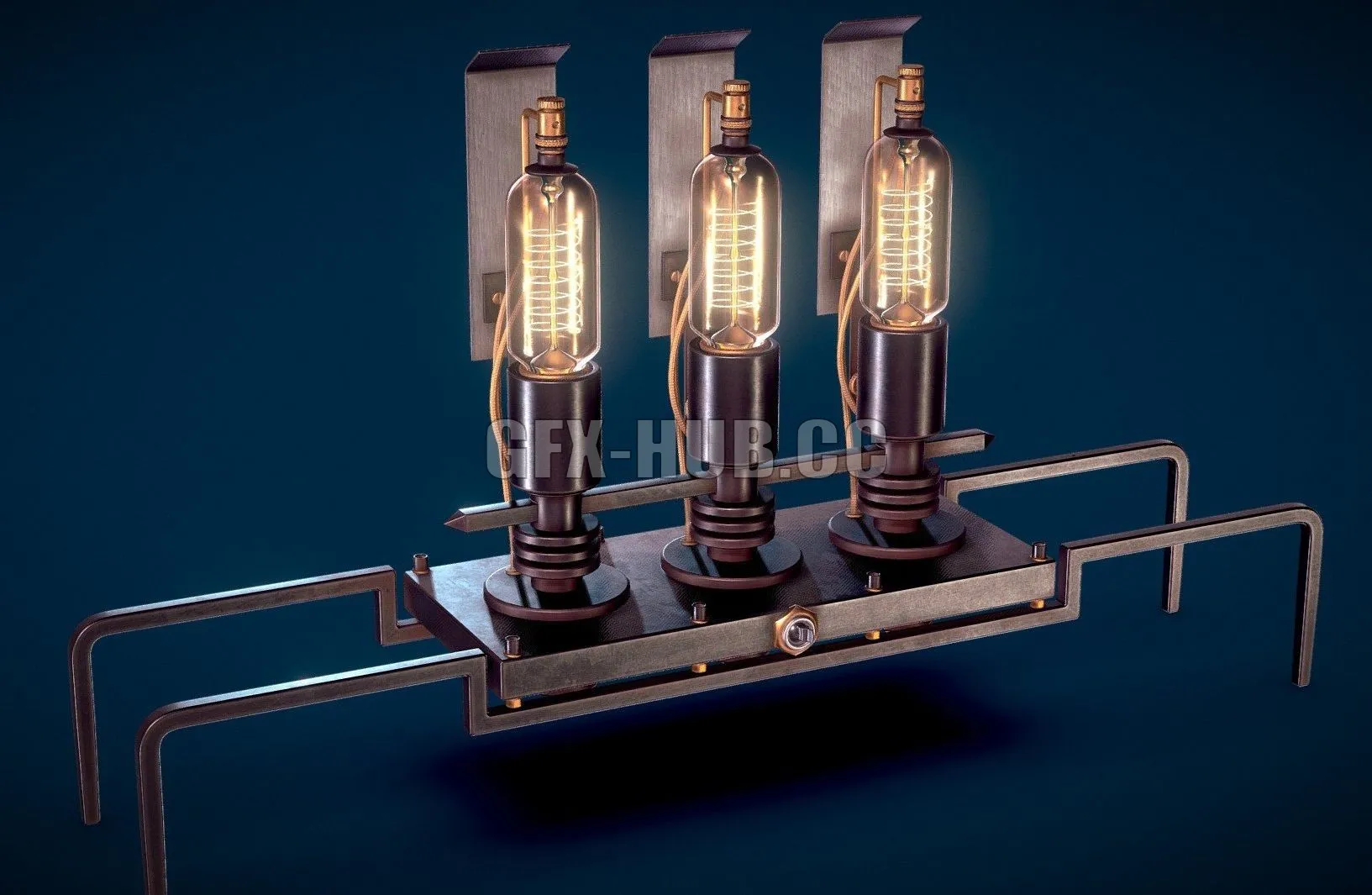 PBR Game 3D Model – Machine Light