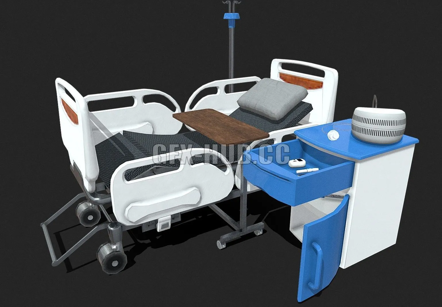 PBR Game 3D Model – Medical Supplies Collection 2