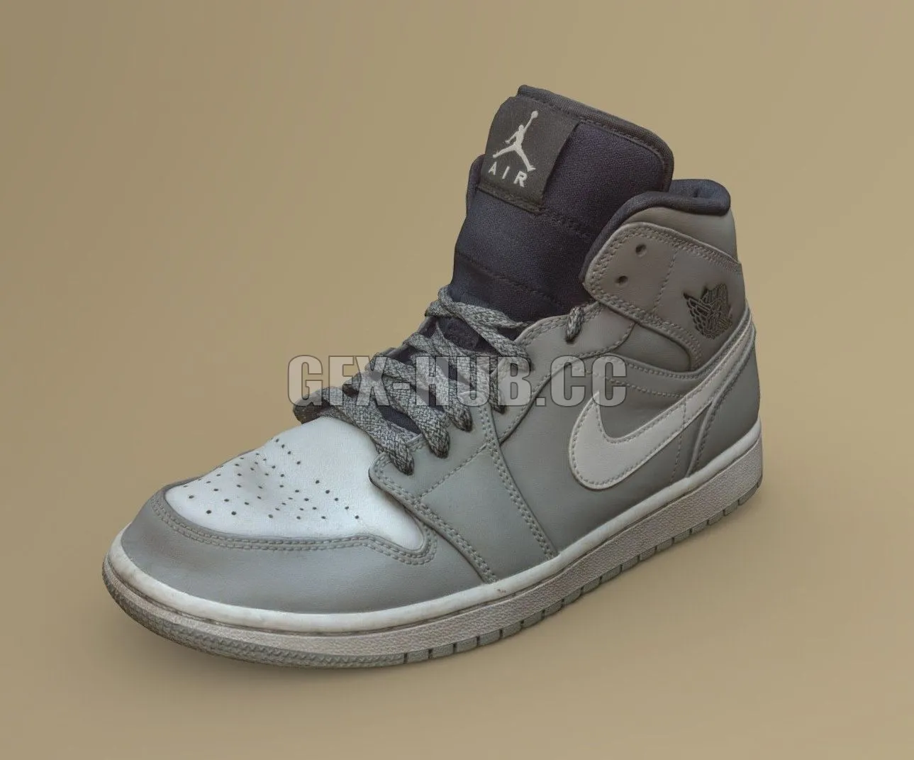PBR Game 3D Model – Nike Air Jordan