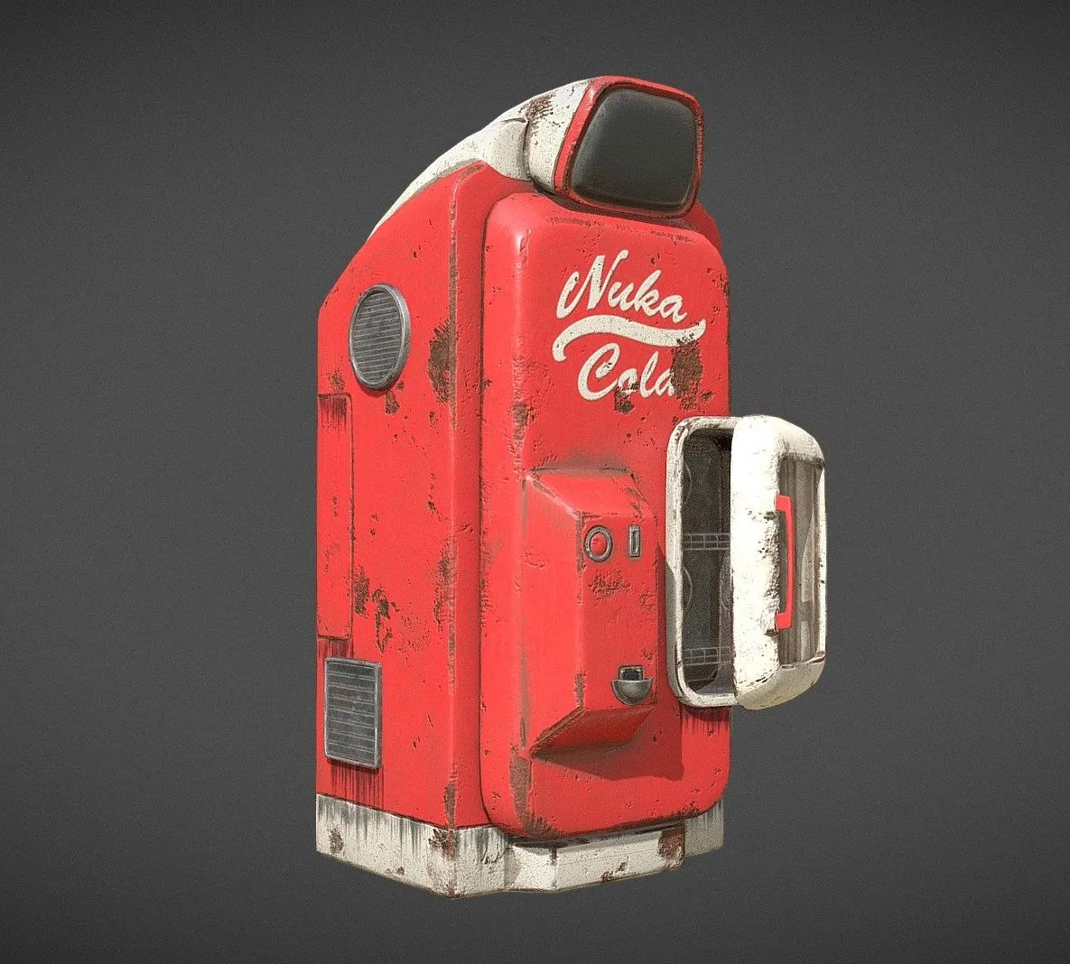 PBR Game 3D Model – Nuka Cola Machine