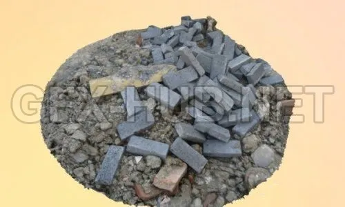 PBR Game 3D Model – Pile of Bricks & Stones (obj, tex)