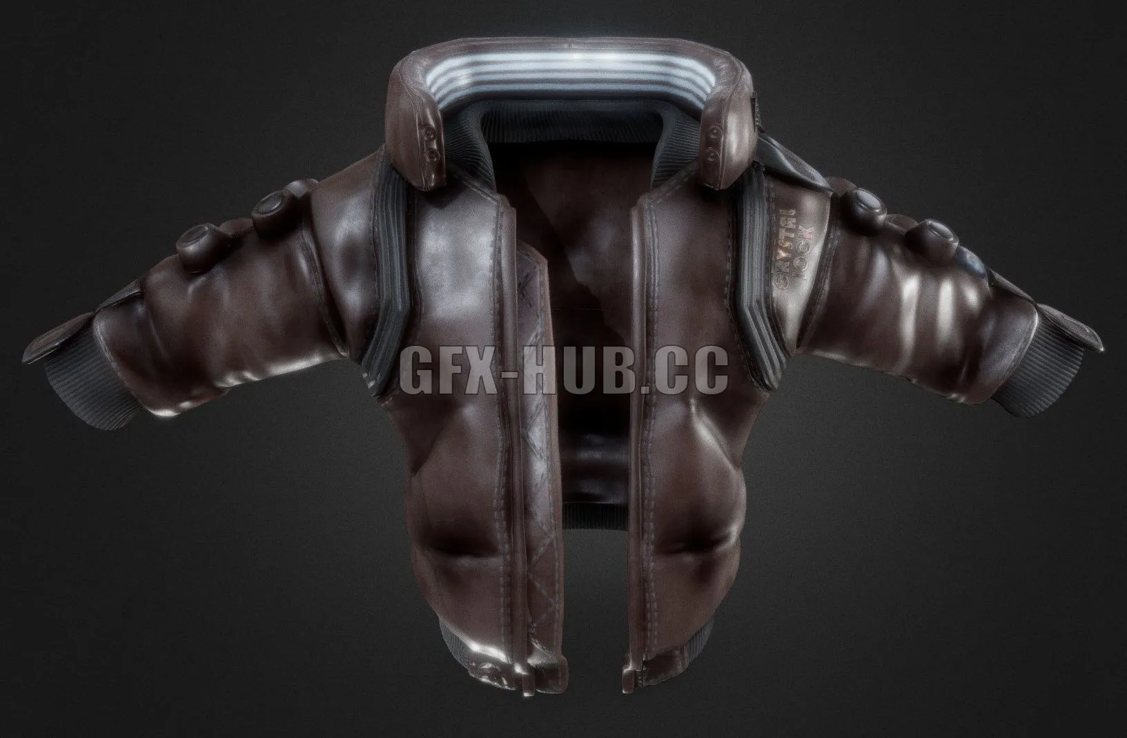PBR Game 3D Model – Samurai Jacket
