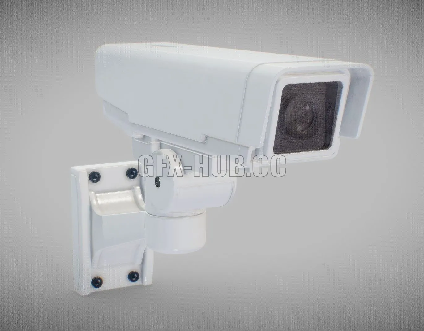 PBR Game 3D Model – Security Camera