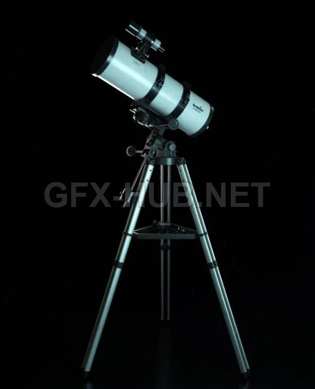 PBR Game 3D Model – Sky-Watcher Telescope PBR