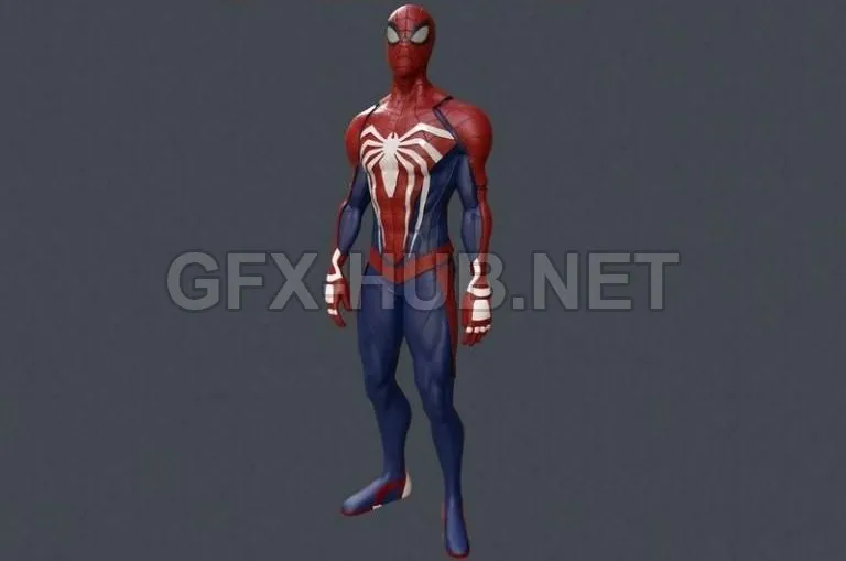 PBR Game 3D Model – Spiderman PBR