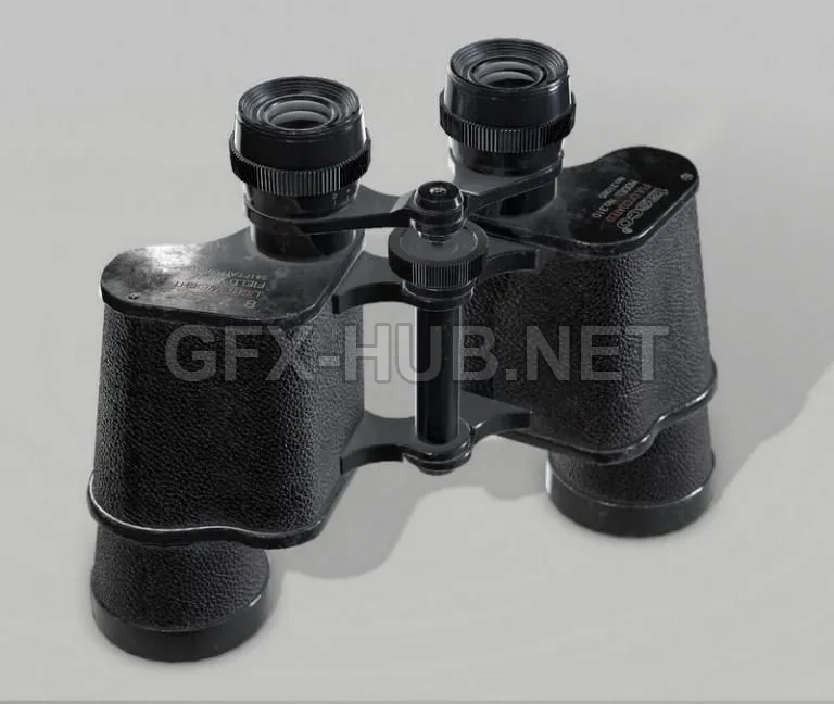 PBR Game 3D Model – Tasco model 310 binoculars PBR