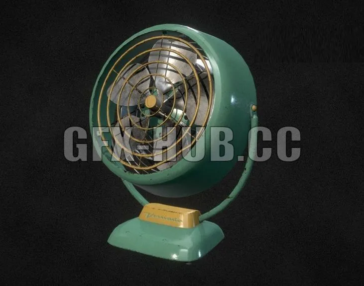 PBR Game 3D Model – Vornado Fan