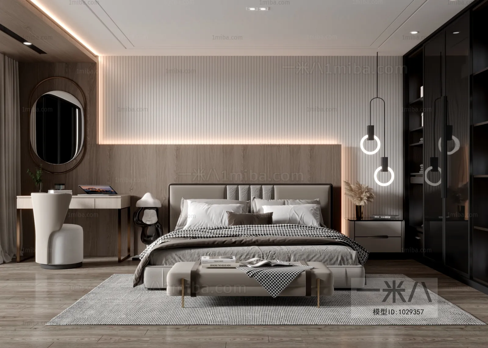 BEDROOM – SCENES – 3D MODELS – 003