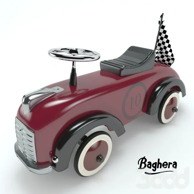 CHILDRENS ROOM DECOR – Baghera Speedster Car