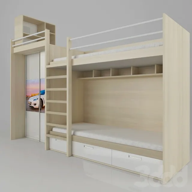 CHILDRENS ROOM DECOR – Bunk bed