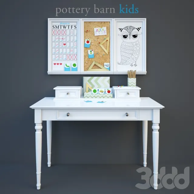 CHILDRENS ROOM DECOR – Chelsea Classic Desk, Pottery barn