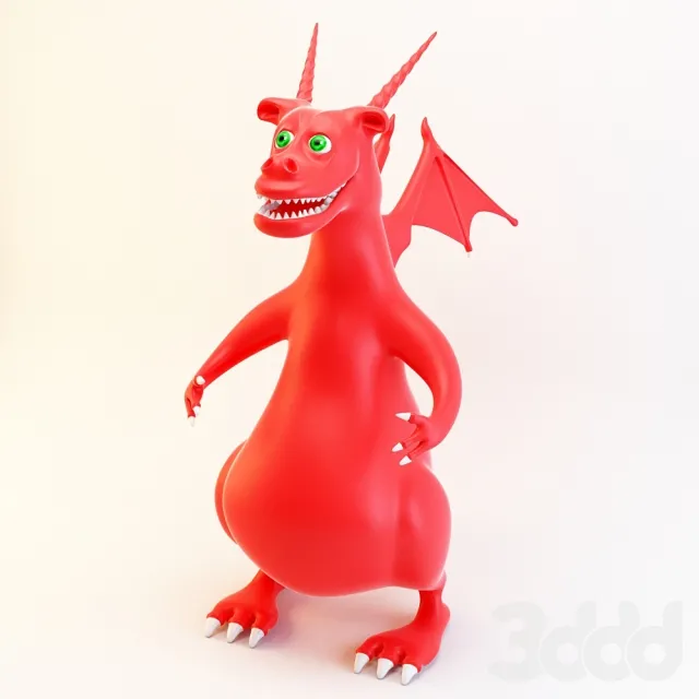 CHILDRENS ROOM DECOR – Red Dragon