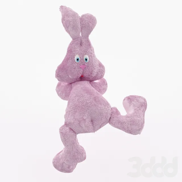 CHILDRENS ROOM DECOR – Игрушка розовый заяц