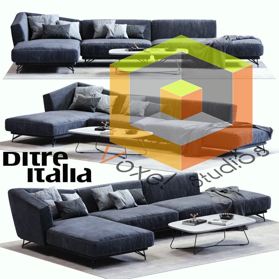 SOFA – 3D MODELS – 3dsmax – DOWNLOAD – 069