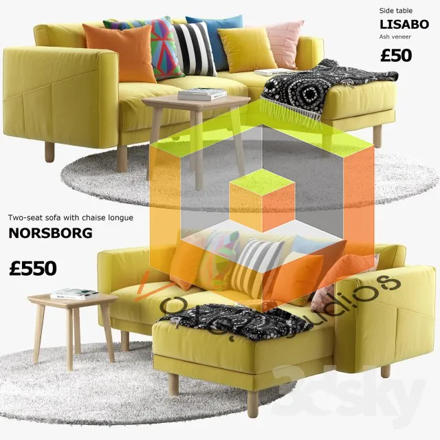 SOFA – 3D MODELS – 3dsmax – DOWNLOAD – 235