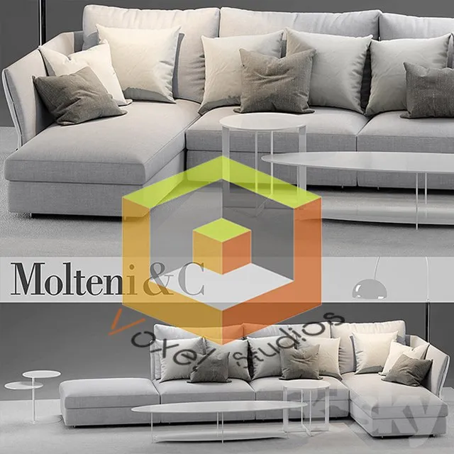 SOFA – 3D MODELS – 3dsmax – DOWNLOAD – 266