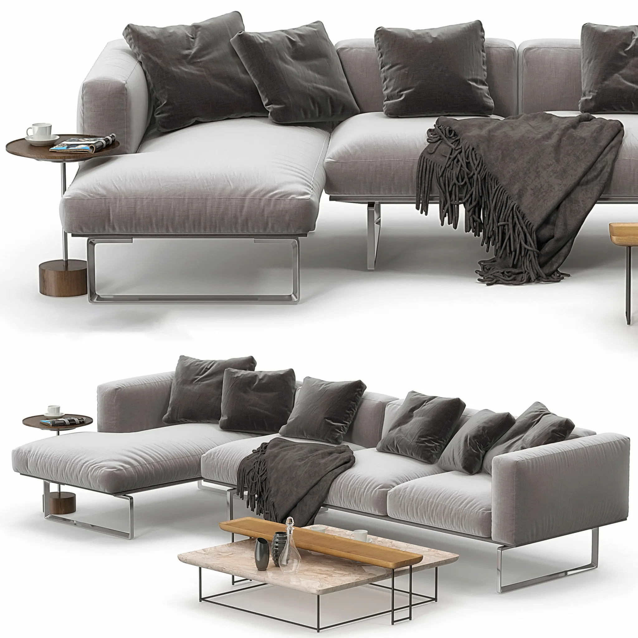 SOFA – Cassina 206 sofa corner set