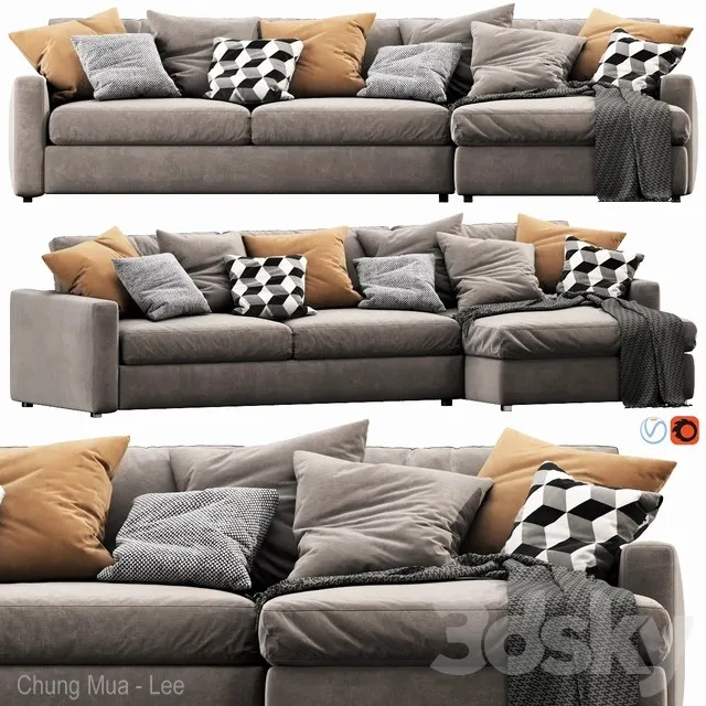 SOFA – 3D MODELS – 3dsmax – DOWNLOAD – 333