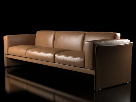 FURNITURE 3D MODELS – 405 Duc 3-seater sofa