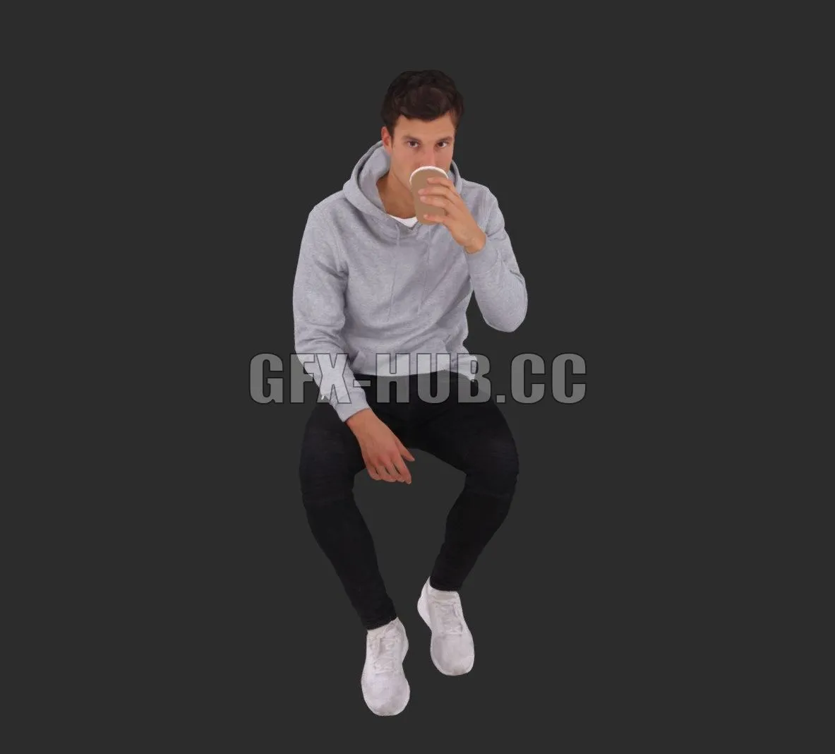 PBR Game 3D Model – Brandon Posed