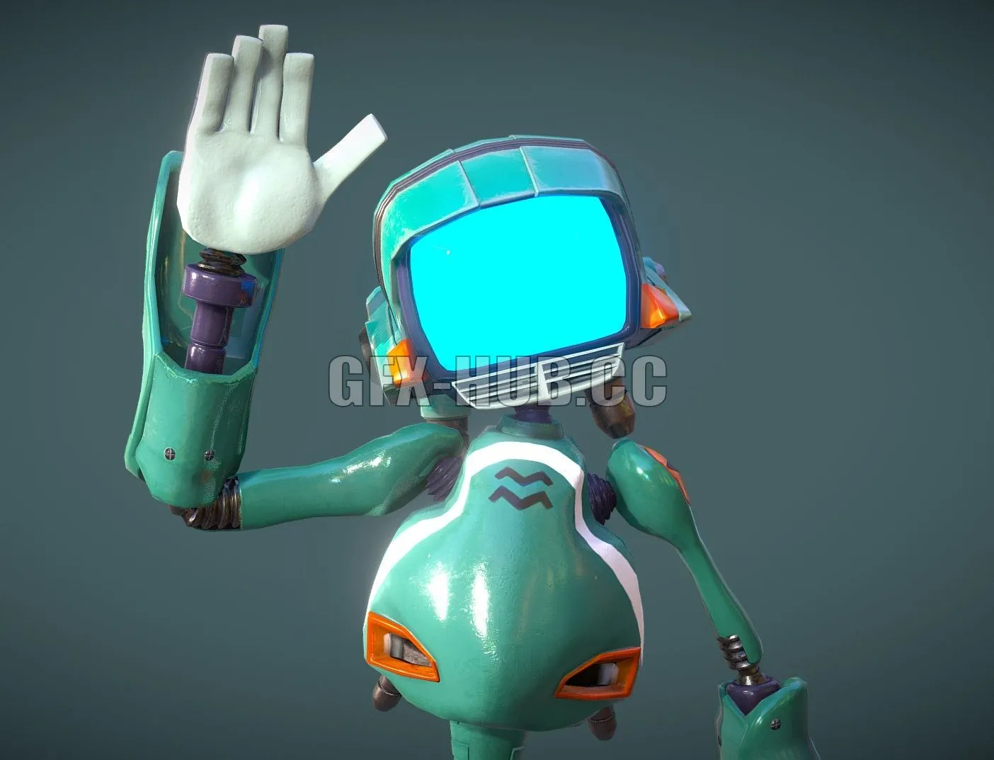 PBR Game 3D Model – Canti – VR Chat Ready