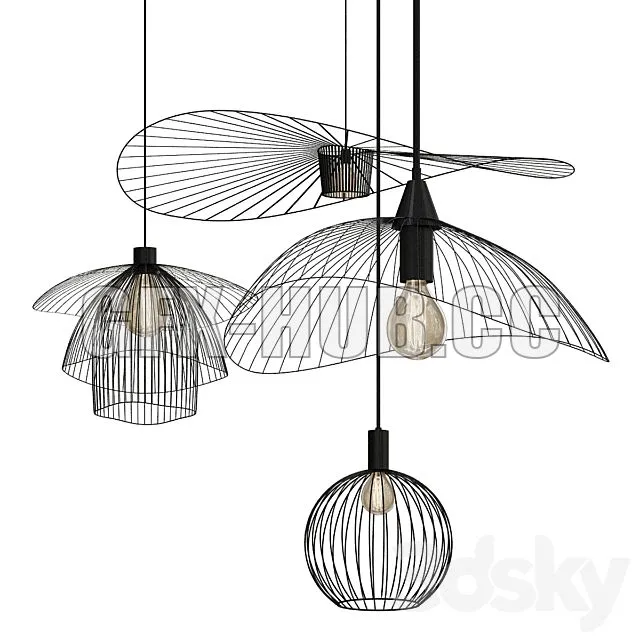 FURNITURE 3D MODELS – A Bunch of Chandeliers